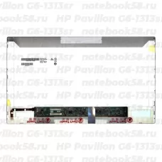 Матрица для ноутбука HP Pavilion G6-1313sr (1366x768 HD) TN, 40pin, Матовая