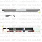 Матрица для ноутбука HP Pavilion G6-1c43nr (1366x768 HD) TN, 40pin, Матовая