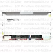 Матрица для ноутбука HP Pavilion G6-1d22nr (1366x768 HD) TN, 40pin, Матовая