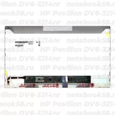 Матрица для ноутбука HP Pavilion DV6-3214nr (1366x768 HD) TN, 40pin, Матовая