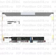 Матрица для ноутбука HP Pavilion G6-2384 (1366x768 HD) TN, 40pin, Глянцевая