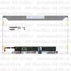 Матрица для ноутбука HP Pavilion G6-1330sr (1366x768 HD) TN, 40pin, Глянцевая