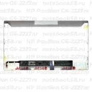 Матрица для ноутбука HP Pavilion G6-2227nr (1366x768 HD) TN, 40pin, Матовая
