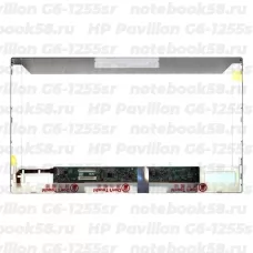 Матрица для ноутбука HP Pavilion G6-1255sr (1366x768 HD) TN, 40pin, Матовая