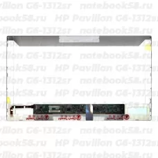 Матрица для ноутбука HP Pavilion G6-1312sr (1366x768 HD) TN, 40pin, Матовая