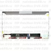 Матрица для ноутбука HP Pavilion DV6-3215 (1366x768 HD) TN, 40pin, Матовая