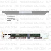 Матрица для ноутбука HP Pavilion G6-1224 (1366x768 HD) TN, 40pin, Матовая