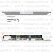 Матрица для ноутбука HP Pavilion G6-1225sr (1366x768 HD) TN, 40pin, Матовая