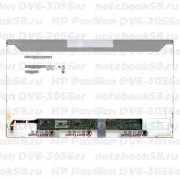 Матрица для ноутбука HP Pavilion DV6-3056er (1366x768 HD) TN, 40pin, Матовая