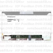 Матрица для ноутбука HP Pavilion DV6-3126er (1366x768 HD) TN, 40pin, Матовая