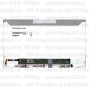 Матрица для ноутбука HP Pavilion DV6-3170sr (1366x768 HD) TN, 40pin, Матовая