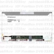 Матрица для ноутбука HP Pavilion DV6-3335er (1366x768 HD) TN, 40pin, Матовая