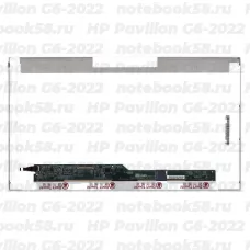 Матрица для ноутбука HP Pavilion G6-2022 (1366x768 HD) TN, 40pin, Глянцевая