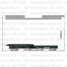 Матрица для ноутбука HP Pavilion G6-1154 (1366x768 HD) TN, 40pin, Глянцевая