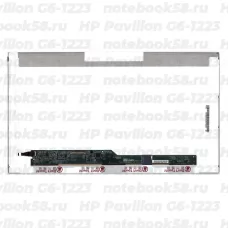 Матрица для ноутбука HP Pavilion G6-1223 (1366x768 HD) TN, 40pin, Глянцевая