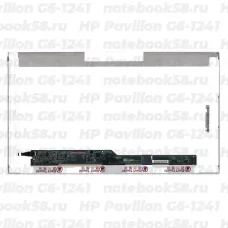 Матрица для ноутбука HP Pavilion G6-1241 (1366x768 HD) TN, 40pin, Глянцевая