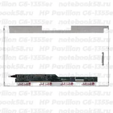 Матрица для ноутбука HP Pavilion G6-1355er (1366x768 HD) TN, 40pin, Глянцевая