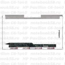 Матрица для ноутбука HP Pavilion G6-1a40 (1366x768 HD) TN, 40pin, Глянцевая