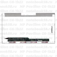 Матрица для ноутбука HP Pavilion G6-1b22 (1366x768 HD) TN, 40pin, Глянцевая