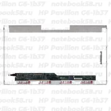 Матрица для ноутбука HP Pavilion G6-1b37 (1366x768 HD) TN, 40pin, Глянцевая