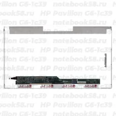 Матрица для ноутбука HP Pavilion G6-1c39 (1366x768 HD) TN, 40pin, Глянцевая