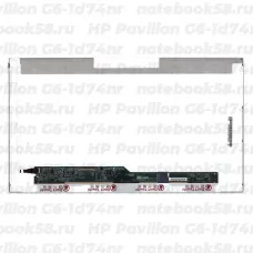 Матрица для ноутбука HP Pavilion G6-1d74nr (1366x768 HD) TN, 40pin, Глянцевая