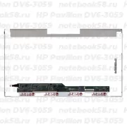 Матрица для ноутбука HP Pavilion DV6-3059 (1366x768 HD) TN, 40pin, Глянцевая