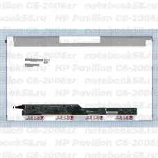 Матрица для ноутбука HP Pavilion G6-2006sr (1366x768 HD) TN, 40pin, Матовая