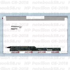 Матрица для ноутбука HP Pavilion G6-2018 (1366x768 HD) TN, 40pin, Матовая