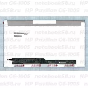 Матрица для ноутбука HP Pavilion G6-1005 (1366x768 HD) TN, 40pin, Матовая
