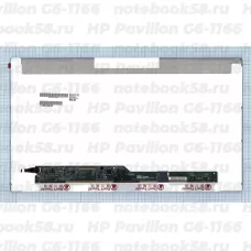 Матрица для ноутбука HP Pavilion G6-1166 (1366x768 HD) TN, 40pin, Матовая