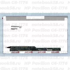 Матрица для ноутбука HP Pavilion G6-1176 (1366x768 HD) TN, 40pin, Матовая