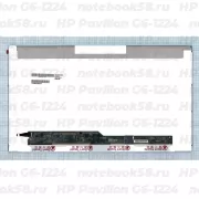 Матрица для ноутбука HP Pavilion G6-1224 (1366x768 HD) TN, 40pin, Матовая