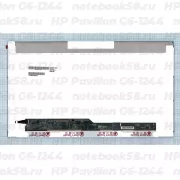 Матрица для ноутбука HP Pavilion G6-1244 (1366x768 HD) TN, 40pin, Матовая