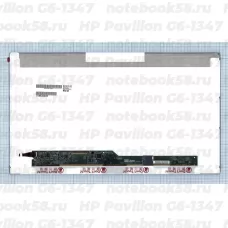 Матрица для ноутбука HP Pavilion G6-1347 (1366x768 HD) TN, 40pin, Матовая