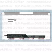 Матрица для ноутбука HP Pavilion DV6-3016er (1366x768 HD) TN, 40pin, Матовая