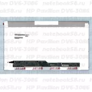 Матрица для ноутбука HP Pavilion DV6-3086 (1366x768 HD) TN, 40pin, Матовая