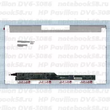 Матрица для ноутбука HP Pavilion DV6-3086 (1366x768 HD) TN, 40pin, Матовая