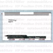 Матрица для ноутбука HP Pavilion DV6-3105er (1366x768 HD) TN, 40pin, Матовая