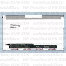 Матрица для ноутбука HP Pavilion DV6-3116 (1366x768 HD) TN, 40pin, Матовая