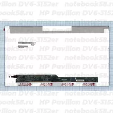 Матрица для ноутбука HP Pavilion DV6-3152er (1366x768 HD) TN, 40pin, Матовая