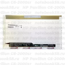 Матрица для ноутбука HP Pavilion G6-2000sr (1366x768 HD) TN, 40pin, Глянцевая