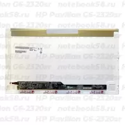 Матрица для ноутбука HP Pavilion G6-2320sr (1366x768 HD) TN, 40pin, Глянцевая