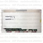 Матрица для ноутбука HP Pavilion G6-2000er (1366x768 HD) TN, 40pin, Глянцевая