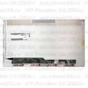 Матрица для ноутбука HP Pavilion G6-2182er (1366x768 HD) TN, 40pin, Глянцевая