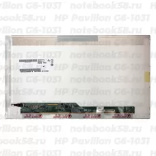 Матрица для ноутбука HP Pavilion G6-1031 (1366x768 HD) TN, 40pin, Глянцевая