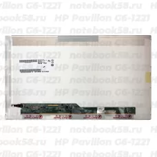 Матрица для ноутбука HP Pavilion G6-1221 (1366x768 HD) TN, 40pin, Глянцевая