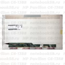 Матрица для ноутбука HP Pavilion G6-1388 (1366x768 HD) TN, 40pin, Глянцевая