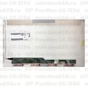 Матрица для ноутбука HP Pavilion G6-1394 (1366x768 HD) TN, 40pin, Глянцевая