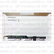 Матрица для ноутбука HP Pavilion G6-1011 (1366x768 HD) TN, 40pin, Глянцевая